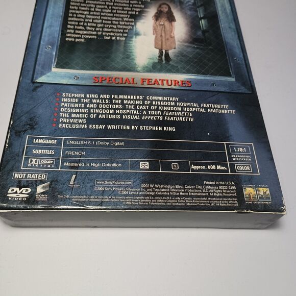 Kingdom Hospital - The Entire Series (DVD, 2004) Stephen King 4-Disc Set - Picture 5 of 16